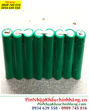 Pin sạc 9.6v-AAA800mAh, Pin sạc NiMh 9.6v-AAA800mAh, Pin GREPOW 9.6v-AAA800mAh